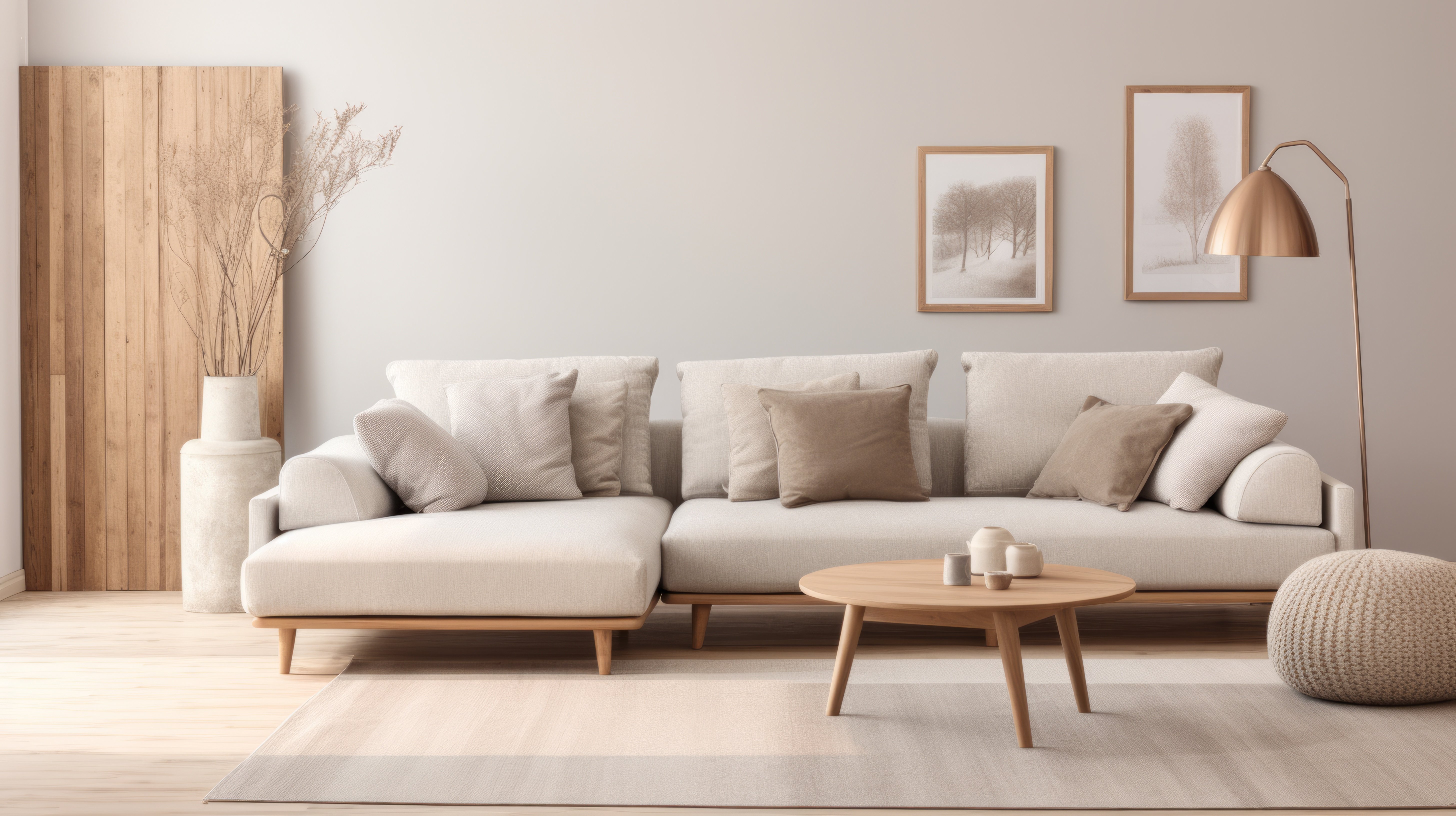 How to choose a sofa for your Japandi style living room: A harmony of ...